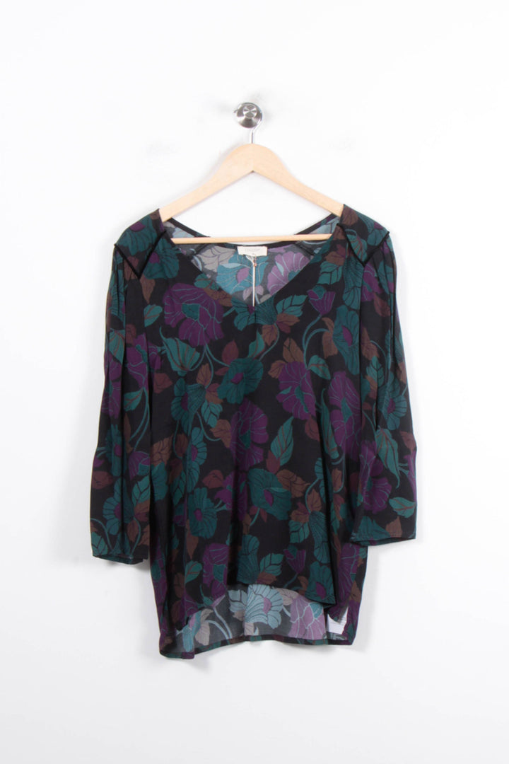 Blouse Noire et Verte - Taille M/38 de la marque Louizon | PARAD78693 - Vendu par Paradigme - Image 2