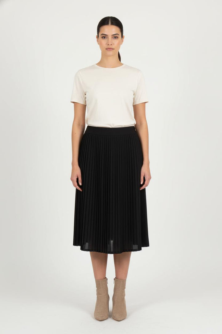 Jupe Plissée Noire - Taille XXL/44 de la marque Gerard Darel | PARAD78704 - Vendu par Paradigme - Image 1