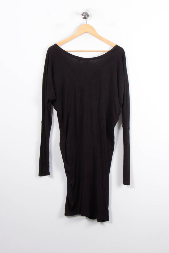 Robe Midi Noire - Taille L/40 de la marque Gerard Darel | PARAD78706 - Vendu par Paradigme - Image 4