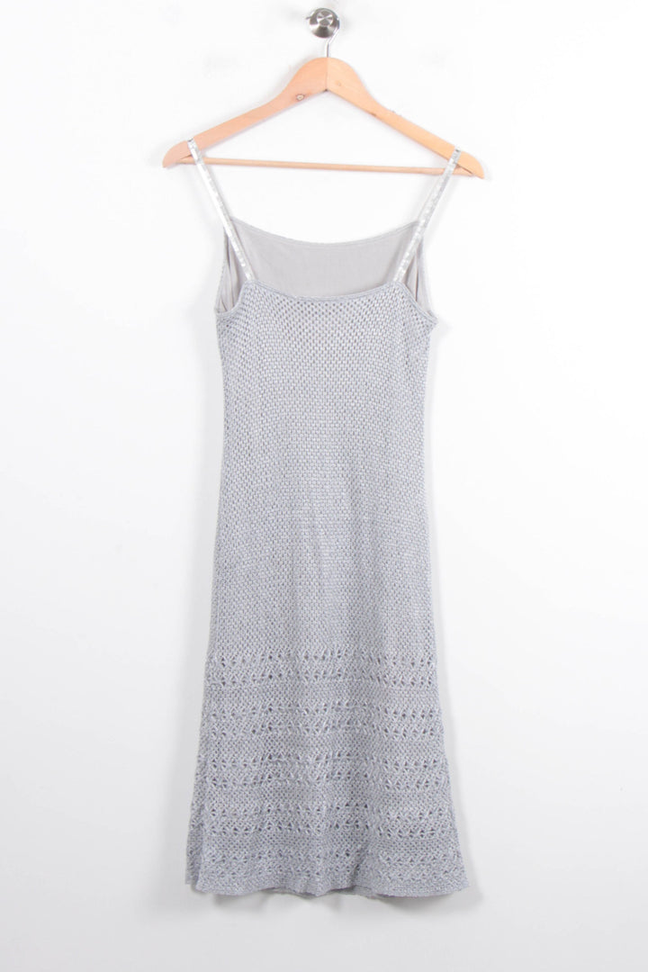 Robe Crochet Grise - Taille XL/42 de la marque ZAPA | PARAD78707 - Vendu par Paradigme - Image 4