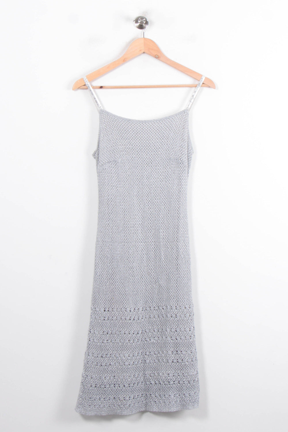 Robe Crochet Grise - Taille XL/42 de la marque ZAPA | PARAD78707 - Vendu par Paradigme - Image 2