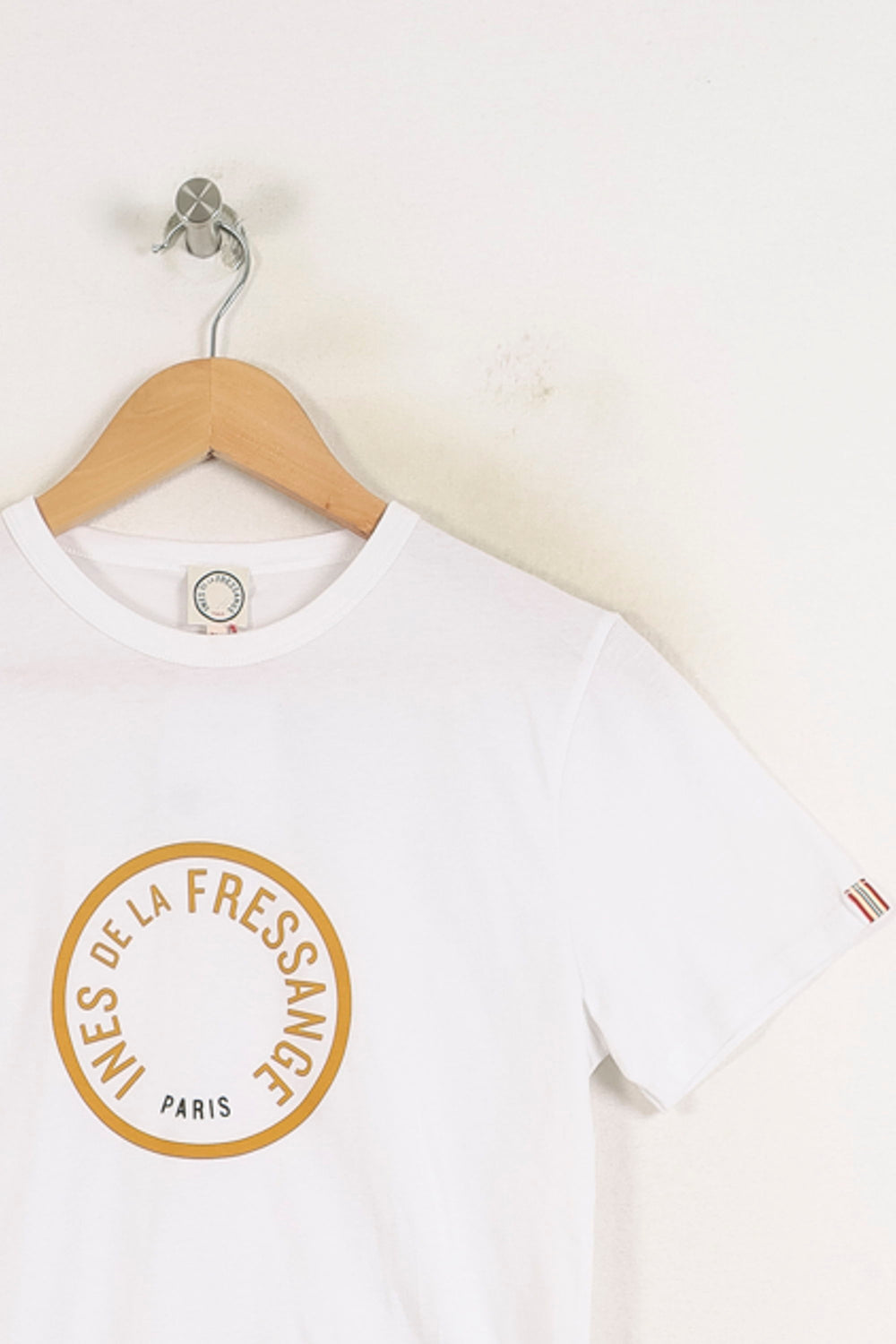 Tee-shirt Blanc - Taille XS/34 de la marque Ines de la Fressange Paris | PARAD78718 - Vendu par Paradigme - Image 2