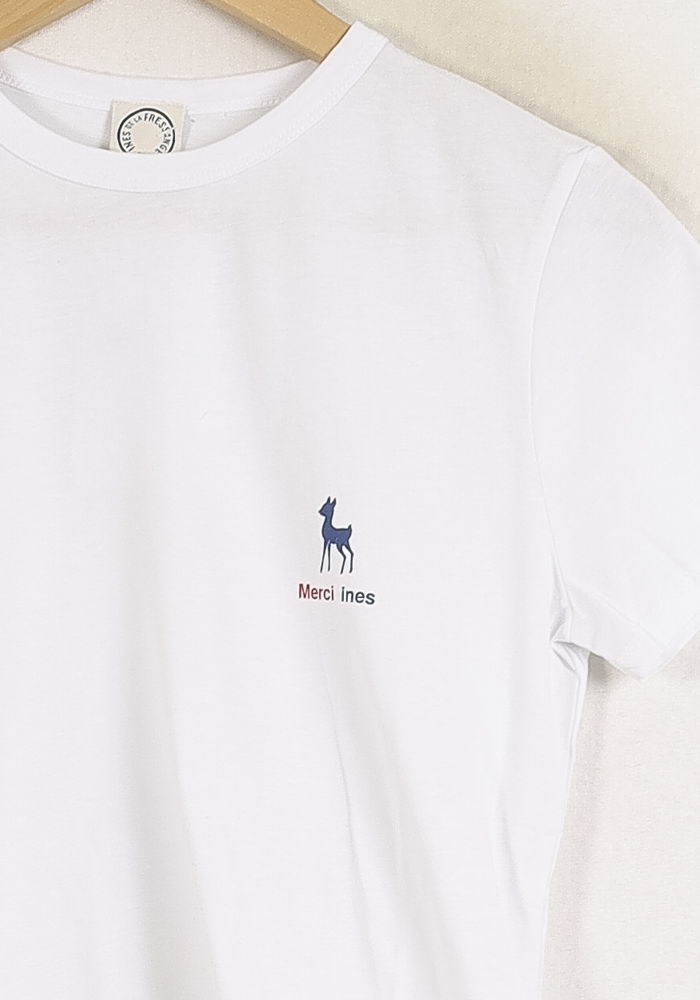 Tee-shirt Blanc - Taille S/36 de la marque Ines de la Fressange Paris | PARAD78722 - Vendu par Paradigme - Image 3