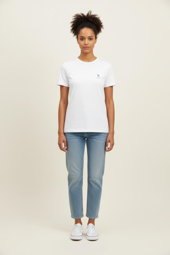 Tee-shirt Blanc - Taille S/36 de la marque Ines de la Fressange Paris | PARAD78722 - Vendu par Paradigme - Image 1