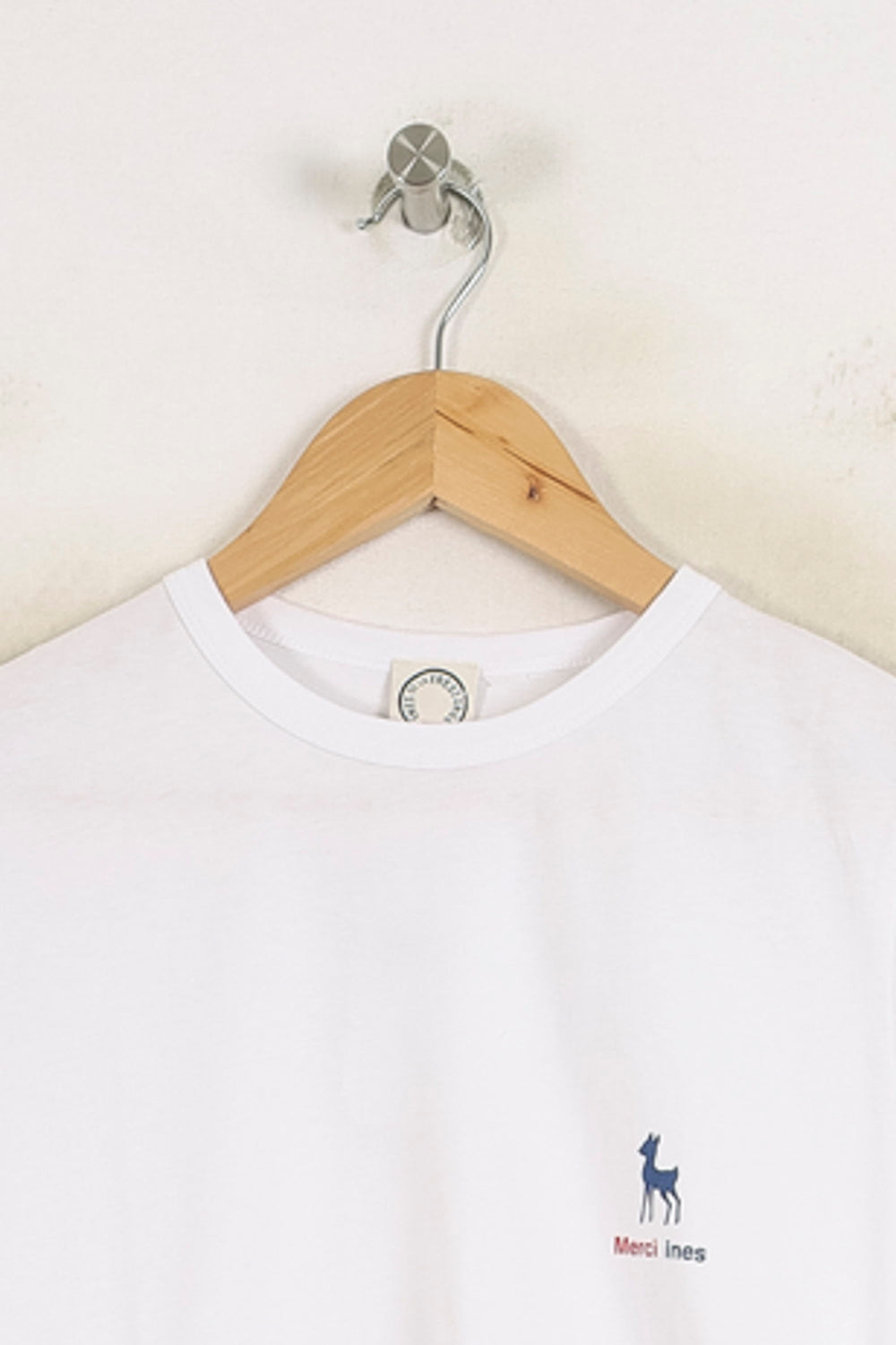 Tee-shirt Blanc - Taille S/36 de la marque Ines de la Fressange Paris | PARAD78722 - Vendu par Paradigme - Image 2