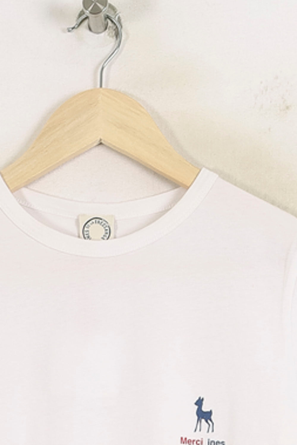 Tee-shirt Blanc - Taille S/36 de la marque Ines de la Fressange Paris | PARAD78723 - Vendu par Paradigme - Image 2