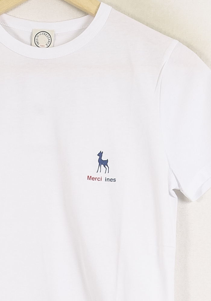 Tee-shirt Blanc - Taille S/36 de la marque Ines de la Fressange Paris | PARAD78726 - Vendu par Paradigme - Image 3