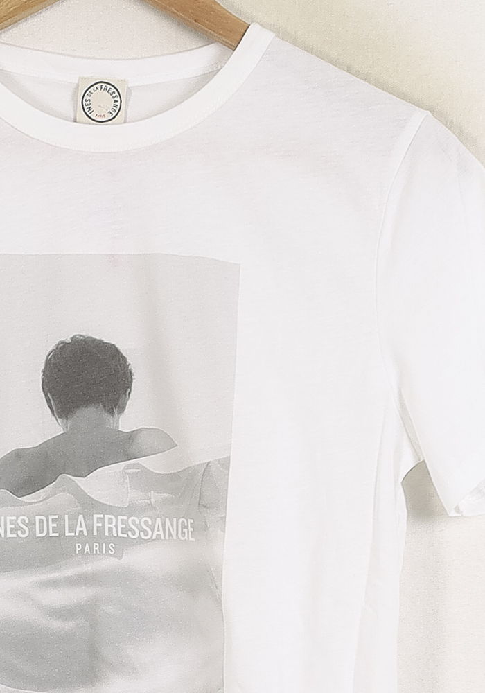 Tee-shirt Blanc - Taille S/36 de la marque Ines de la Fressange Paris | PARAD78728 - Vendu par Paradigme - Image 3