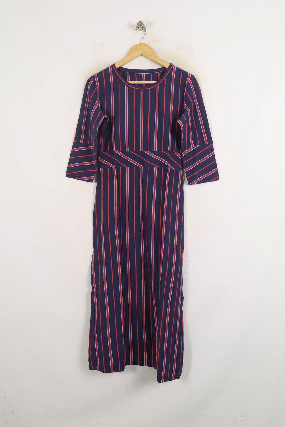 Robe Longue Bleue et Rouge - Taille S/36 de la marque Ines de la Fressange Paris | PARAD78733 - Vendu par Paradigme - Image 2