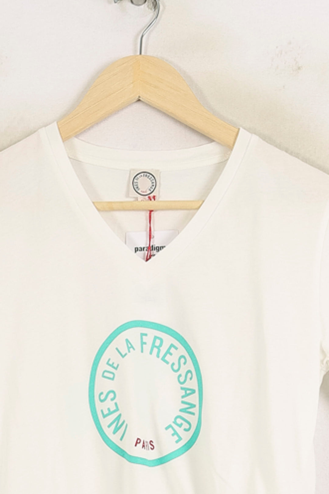 Tee-shirt Blanc - Taille S/36 de la marque Ines de la Fressange Paris | PARAD78736 - Vendu par Paradigme - Image 2