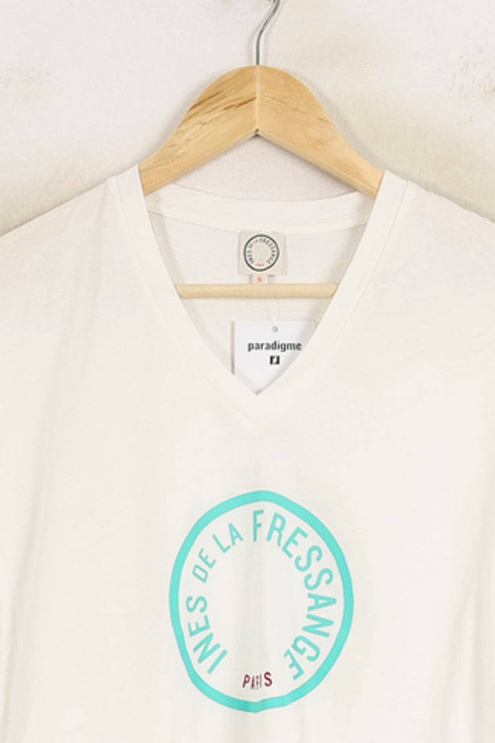 T-shirt Blanc - Taille S/36 de la marque Ines de la Fressange Paris | PARAD78737 - Vendu par Paradigme - Image 2