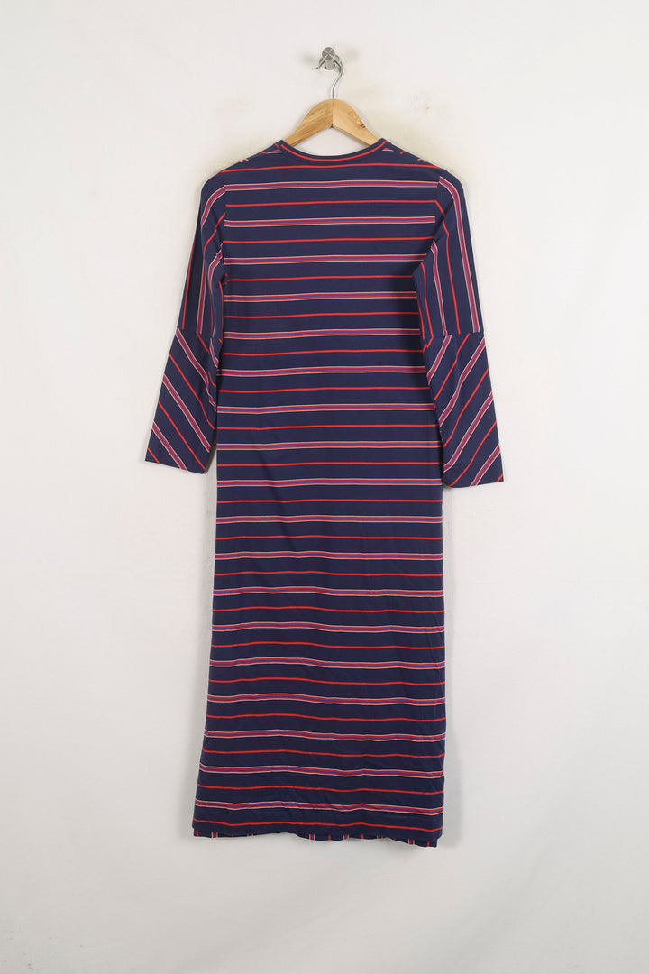 Robe Longue Bleue et Rouge - Taille S/36 de la marque Ines de la Fressange Paris | PARAD78739 - Vendu par Paradigme - Image 4