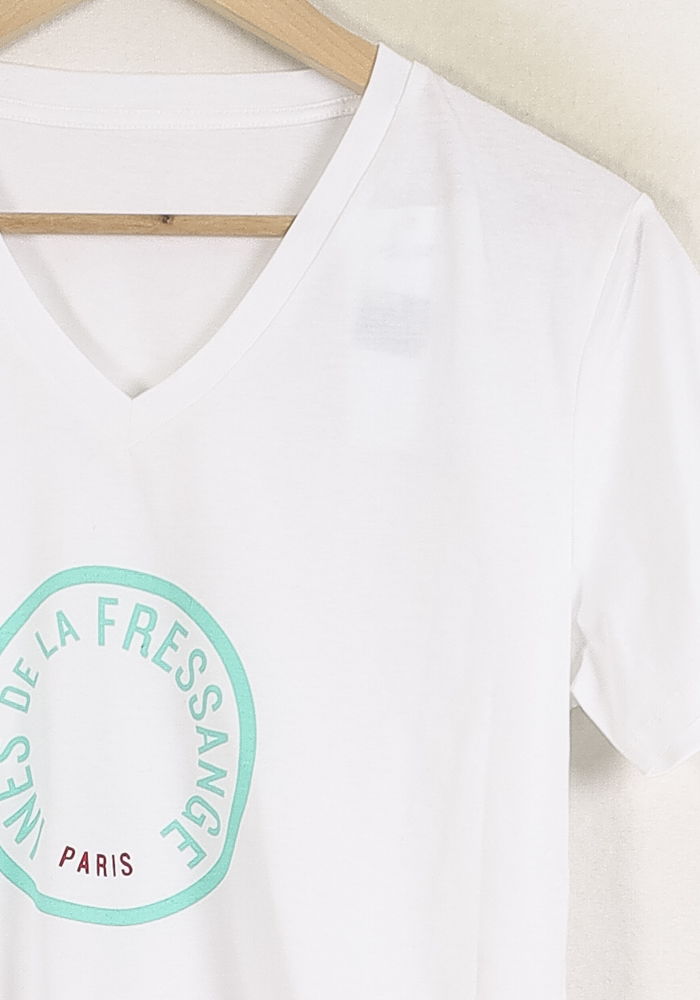 Tee-shirt Blanc - Taille S/36 de la marque Ines de la Fressange Paris | PARAD78740 - Vendu par Paradigme - Image 3