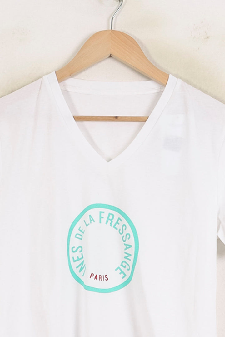 Tee-shirt Blanc - Taille S/36 de la marque Ines de la Fressange Paris | PARAD78740 - Vendu par Paradigme - Image 2
