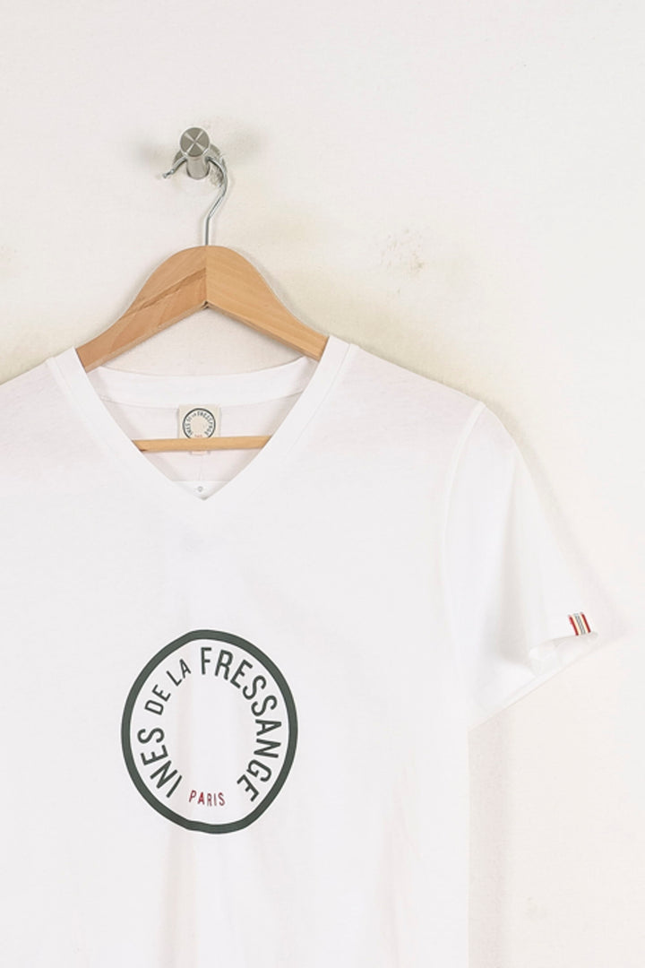 Tee-shirt Blanc - Taille S/36 de la marque Ines de la Fressange Paris | PARAD78743 - Vendu par Paradigme - Image 2