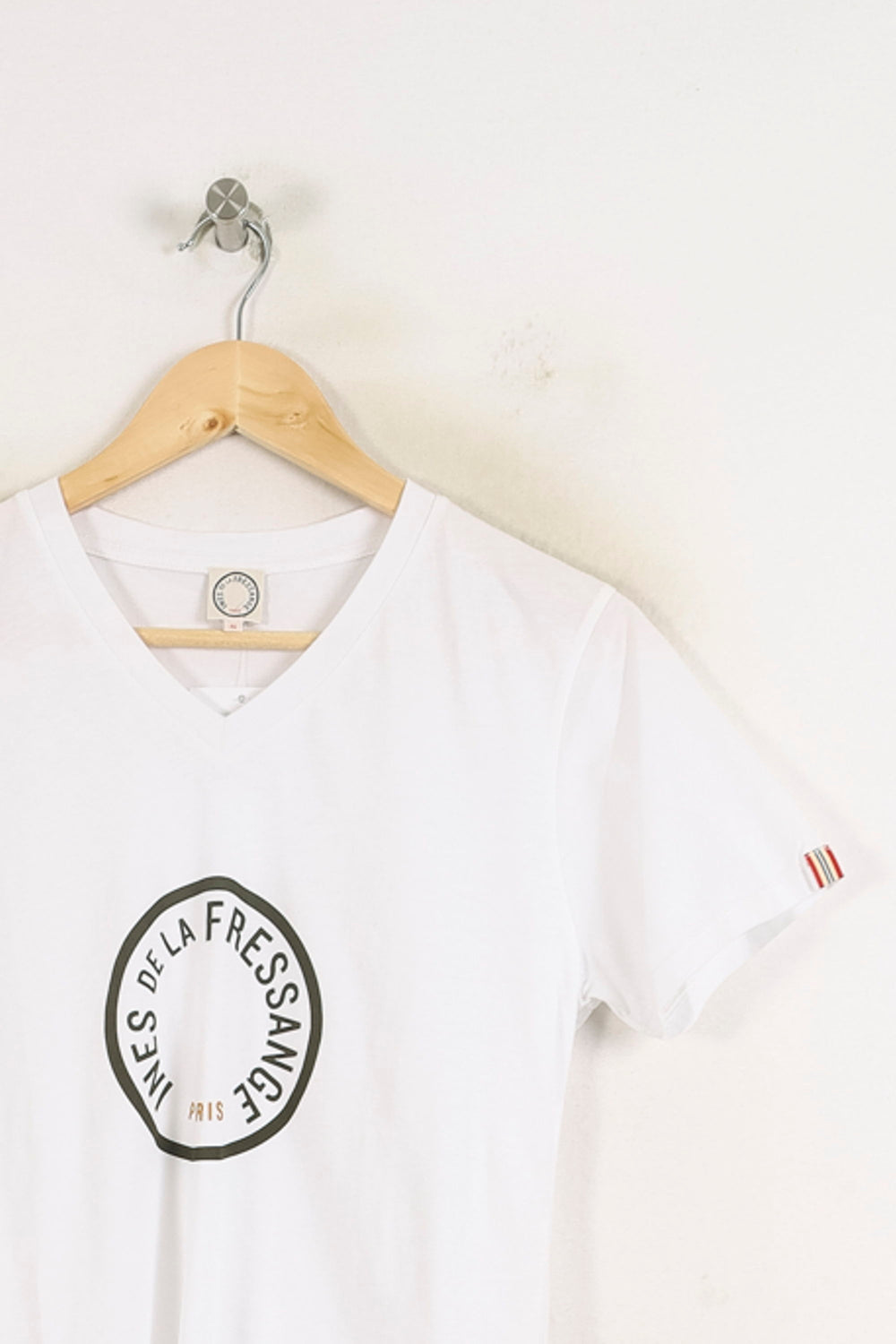 Tee-shirt Blanc - Taille S/36 de la marque Ines de la Fressange Paris | PARAD78744 - Vendu par Paradigme - Image 2