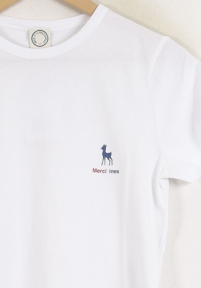 Tee-shirt Blanc - Taille S/36 de la marque Ines de la Fressange Paris | PARAD78754 - Vendu par Paradigme - Image 3