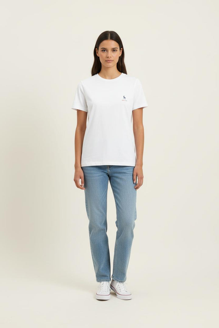 Tee-shirt Blanc - Taille S/36 de la marque Ines de la Fressange Paris | PARAD78754 - Vendu par Paradigme - Image 1