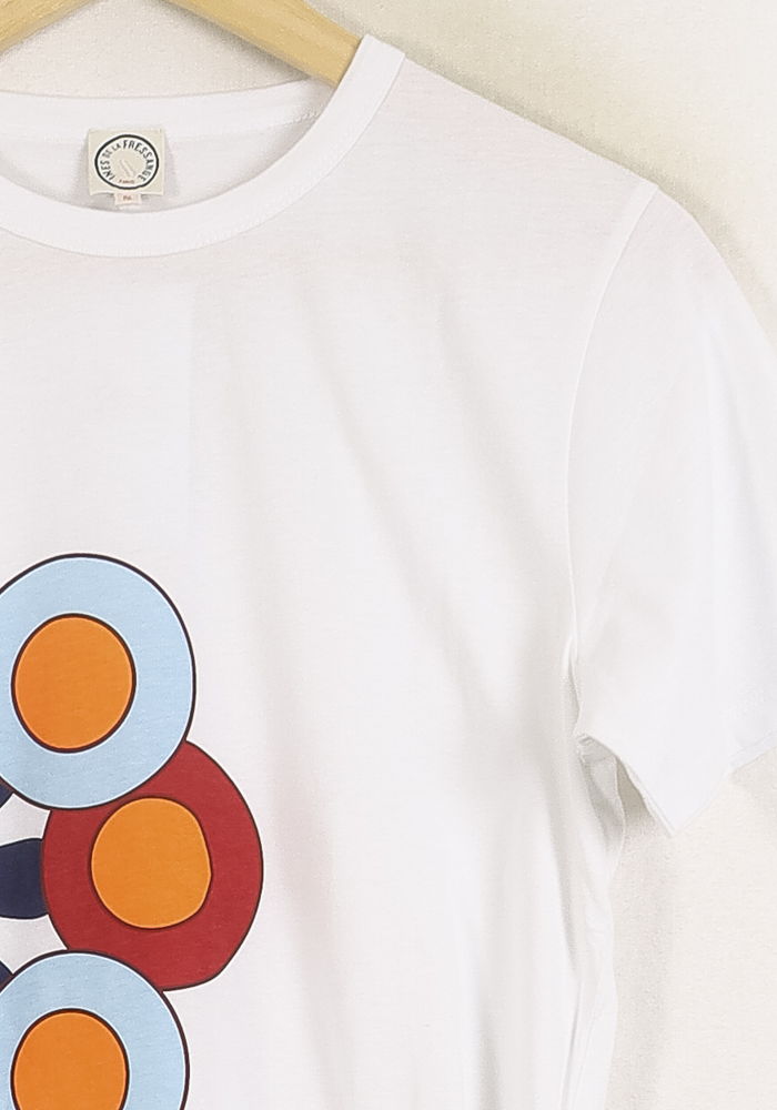 Tee-shirt Blanc - Taille S/36 de la marque Ines de la Fressange Paris | PARAD78755 - Vendu par Paradigme - Image 3