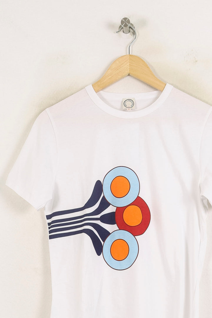 Tee-shirt Blanc - Taille S/36 de la marque Ines de la Fressange Paris | PARAD78755 - Vendu par Paradigme - Image 2
