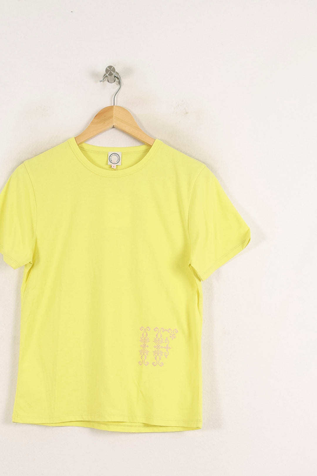 Tee-shirt Jaune - Taille S/36 de la marque Ines de la Fressange Paris | PARAD78757 - Vendu par Paradigme - Image 2