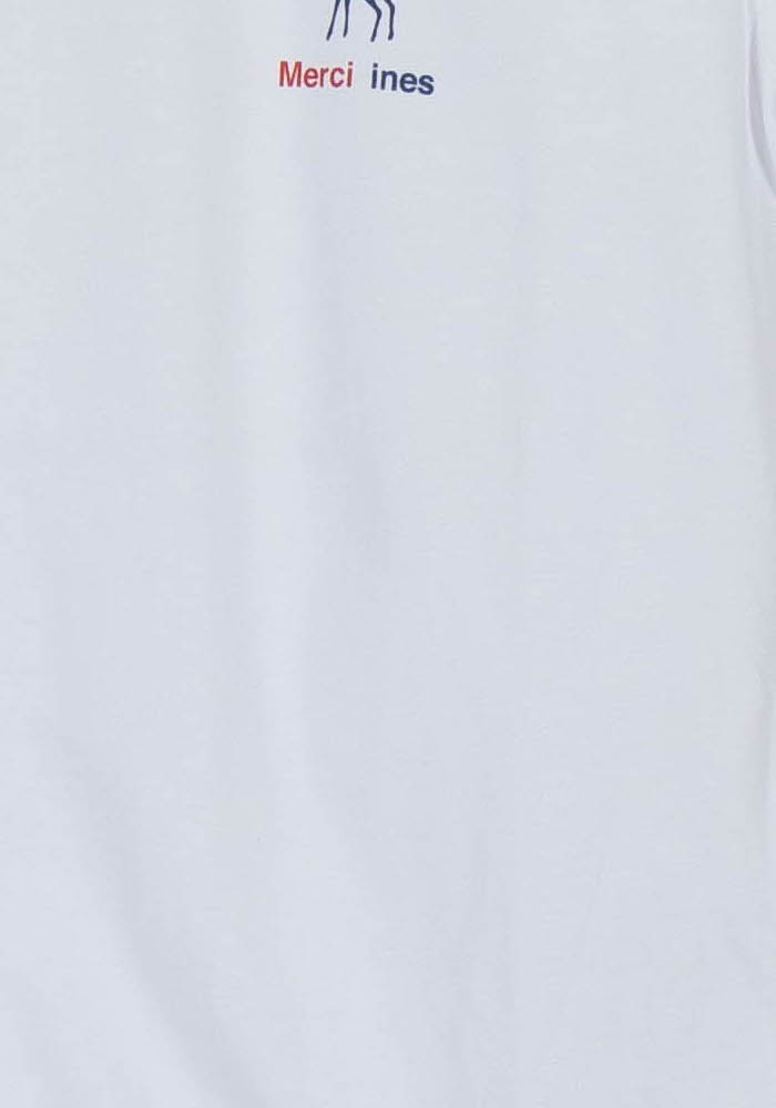 Tee-shirt Blanc - Taille XS/34 de la marque Ines de la Fressange Paris | PARAD78761 - Vendu par Paradigme - Image 3