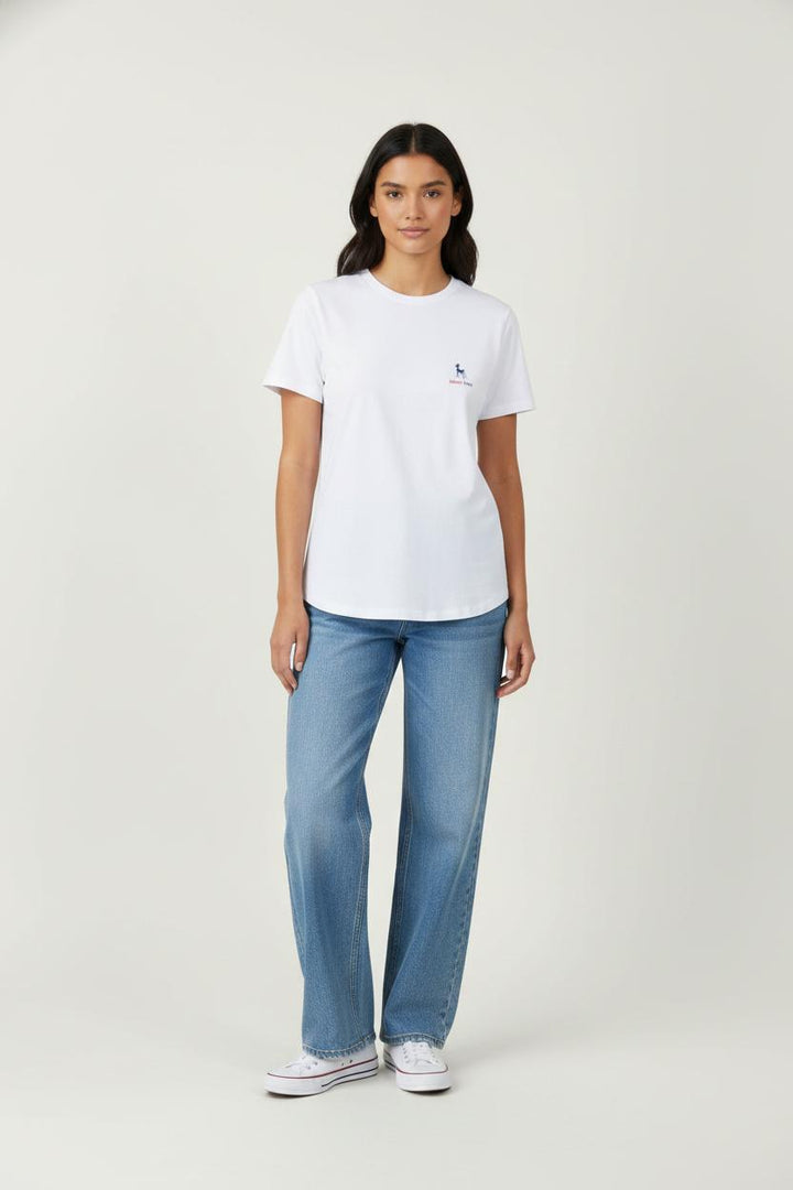 Tee-shirt Blanc - Taille XS/34 de la marque Ines de la Fressange Paris | PARAD78761 - Vendu par Paradigme - Image 1