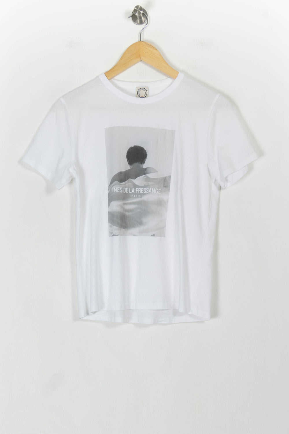 Tee-shirt Blanc - Taille S/36 de la marque Ines de la Fressange Paris | PARAD78763 - Vendu par Paradigme - Image 2
