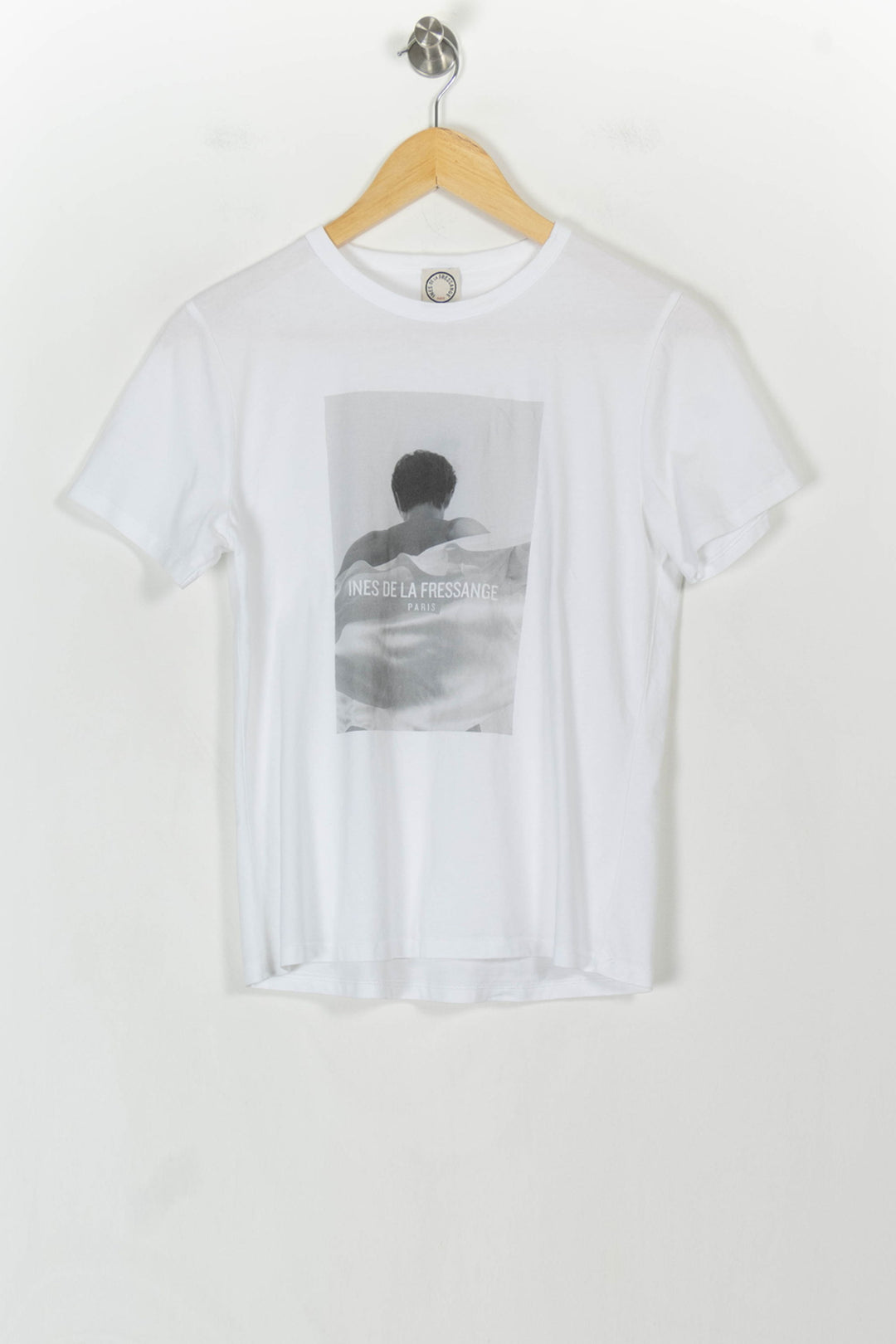 Tee-shirt Blanc - Taille S/36 de la marque Ines de la Fressange Paris | PARAD78763 - Vendu par Paradigme - Image 2