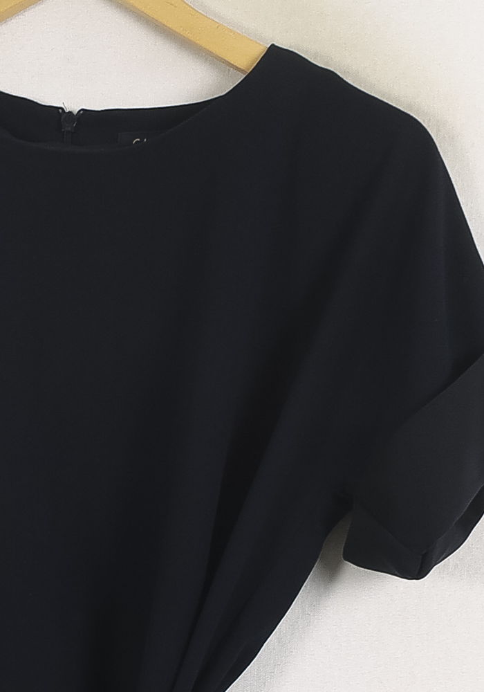 Robe Longue Bleue - Taille S/36 de la marque Caroll | PARAD78767 - Vendu par Paradigme - Image 3
