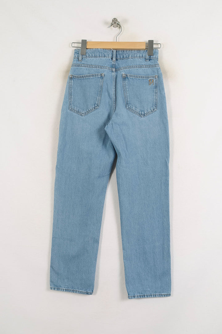 Jean Droit Bleu - Taille XS/34 de la marque Petite Mendigote | PARAD78769 - Vendu par Paradigme - Image 4