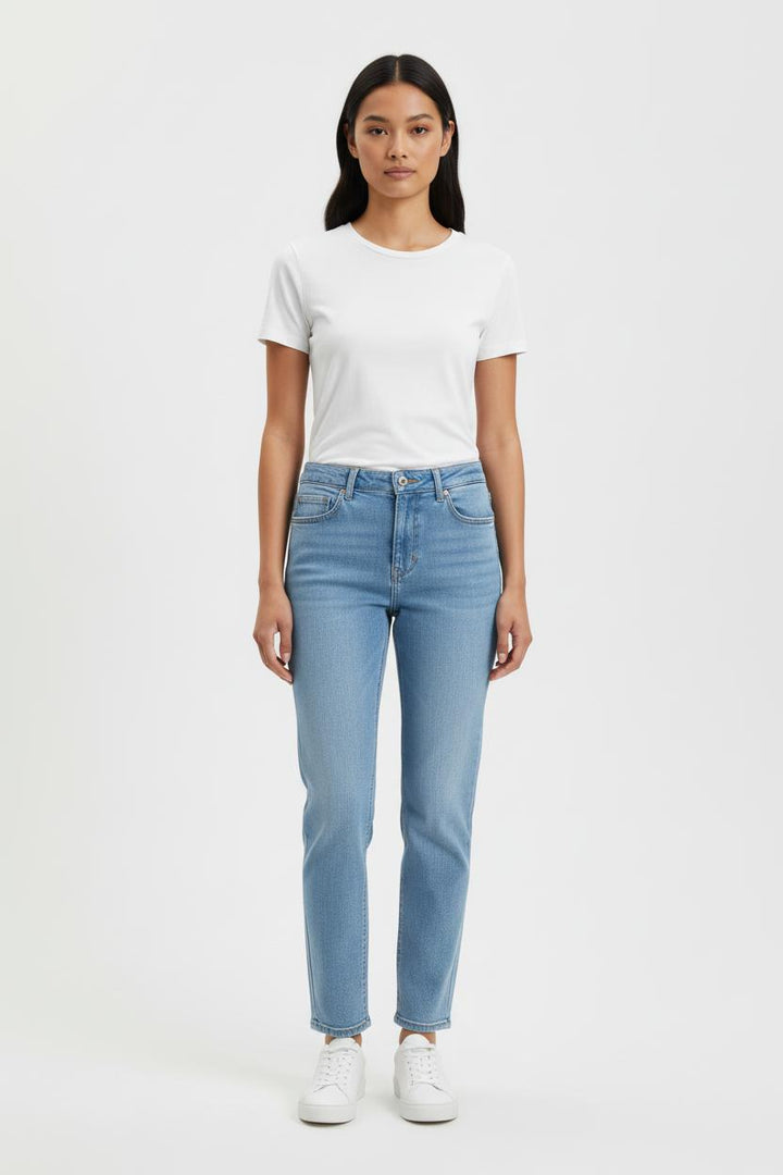 Jean Droit Bleu - Taille XS/34 de la marque Petite Mendigote | PARAD78769 - Vendu par Paradigme - Image 1