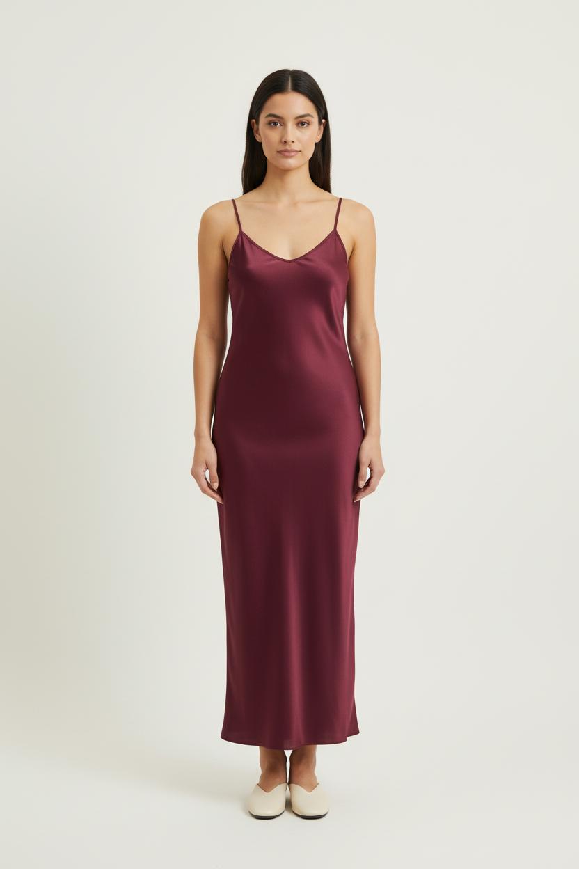 Robe Longue Violette - Taille XL/42 de la marque La Fée Maraboutée | PARAD78771 - Vendu par Paradigme - Image 1