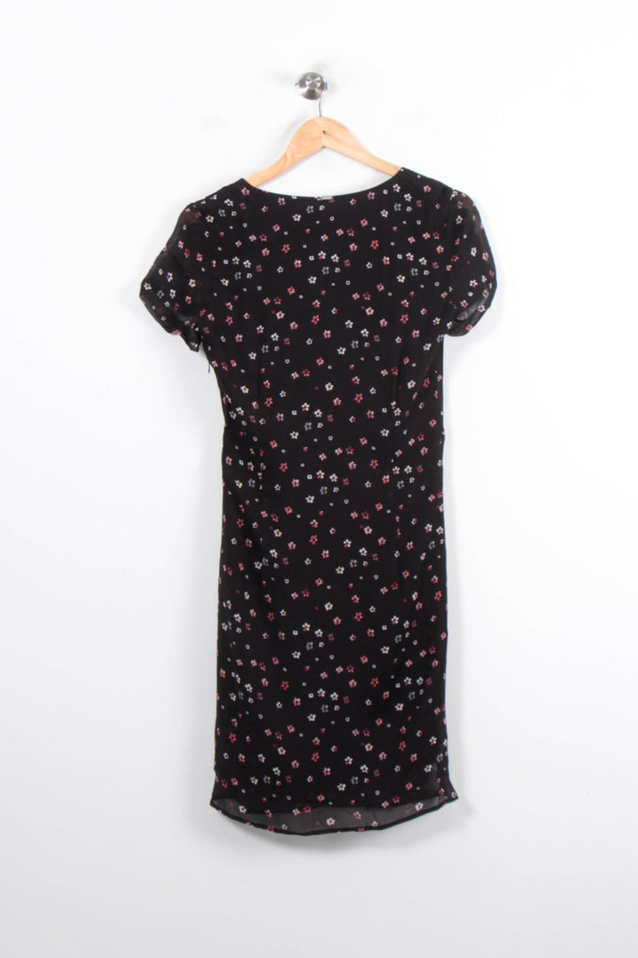 Robe Portefeuille Noire - Taille S/36 de la marque IKKS | PARAD78773 - Vendu par Paradigme - Image 4
