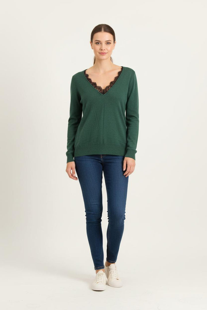 Pull Vert - Taille XS/34 de la marque IKKS | PARAD78779 - Vendu par Paradigme - Image 1
