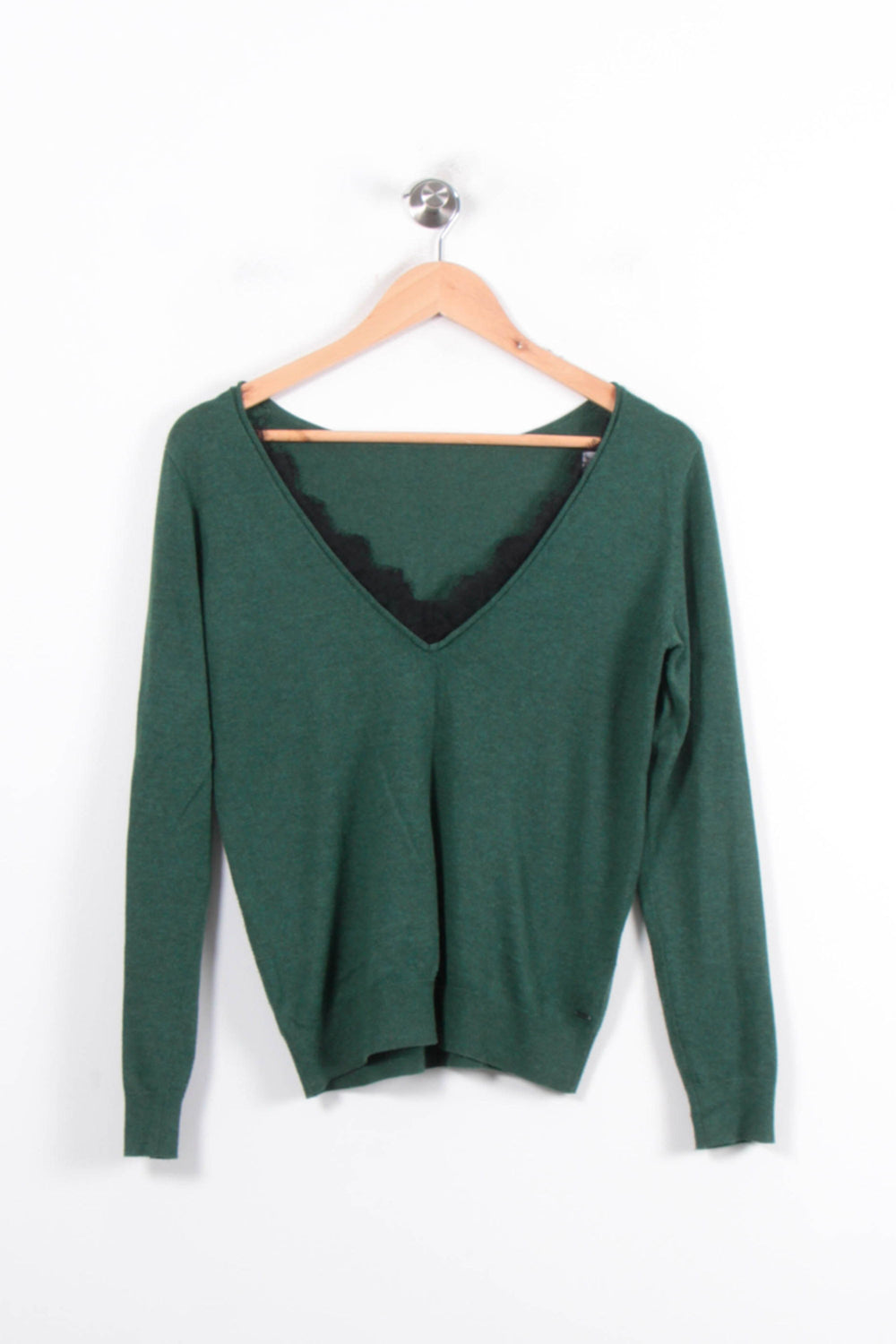 Pull Vert - Taille XS/34 de la marque IKKS | PARAD78779 - Vendu par Paradigme - Image 2