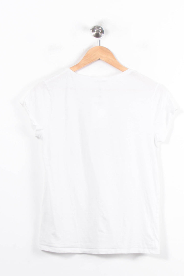 Tee-shirt Blanc et Argenté - Taille S/36 de la marque IKKS | PARAD78780 - Vendu par Paradigme - Image 4