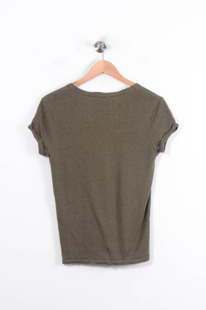 Tee-shirt Vert et Noir - Taille XS/34 de la marque IKKS | PARAD78781 - Vendu par Paradigme - Image 4