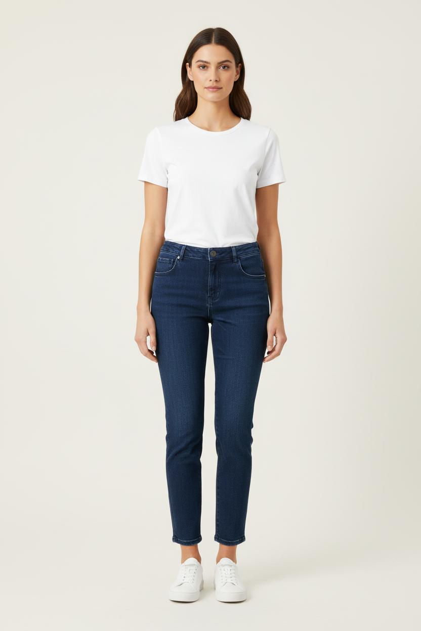 Jean Slim Bleu - Taille S/36 de la marque Sézane | PARAD78795 - Vendu par Paradigme - Image 1