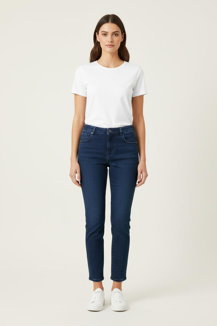 Jean Slim Bleu - Taille S/36 de la marque Sézane | PARAD78795 - Vendu par Paradigme - Image 1