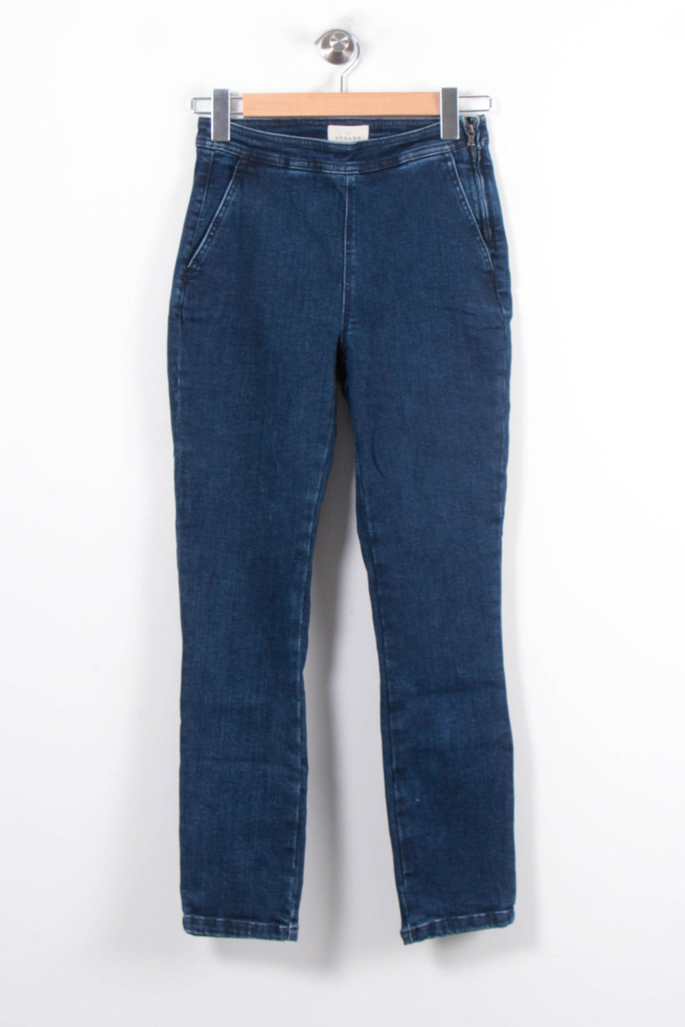 Jean Slim Bleu - Taille S/36 de la marque Sézane | PARAD78795 - Vendu par Paradigme - Image 2