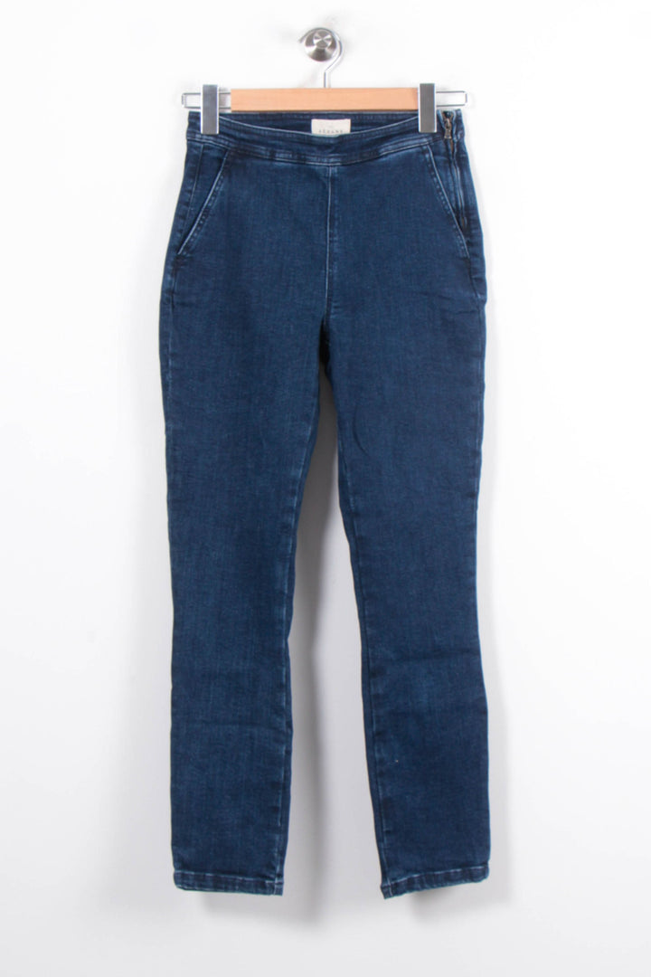 Jean Slim Bleu - Taille S/36 de la marque Sézane | PARAD78795 - Vendu par Paradigme - Image 2