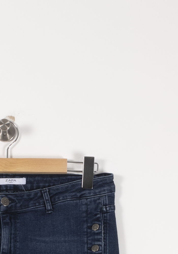 Jean Skinny Bleu - Taille S/36 de la marque ZAPA | PARAD78801 - Vendu par Paradigme - Image 3