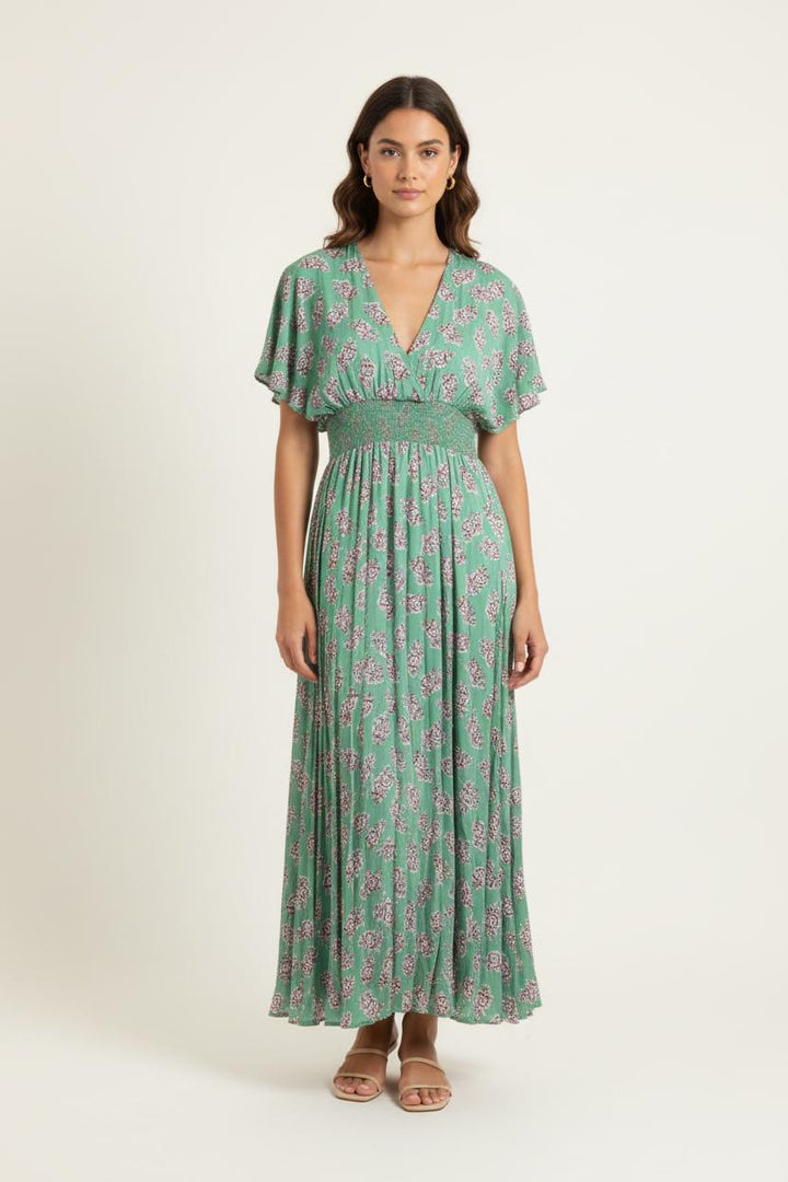 Robe Longue Verte - Taille S/36 de la marque Bérénice | PARAD78810 - Vendu par Paradigme - Image 1