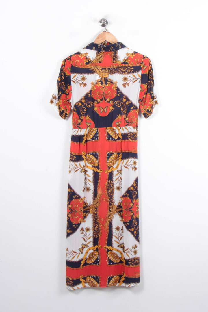 Robe Midi Multicolore - Taille S/36 de la marque Sandro | PARAD78811 - Vendu par Paradigme - Image 4