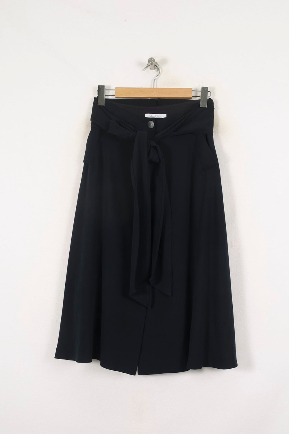Jupe Longue Noire - Taille L/40 de la marque Max Mara | PARAD78829 - Vendu par Paradigme - Image 2