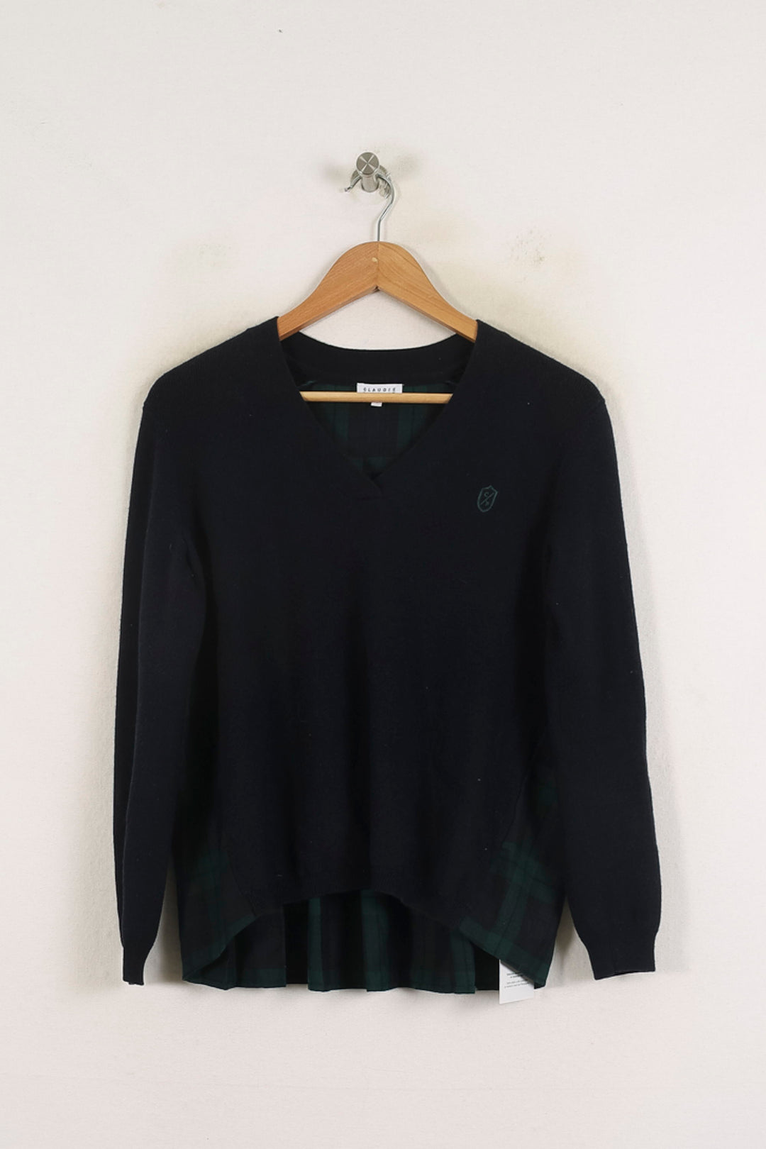 Pull Bleu - Taille S/36 de la marque Claudie Pierlot | PARAD78832 - Vendu par Paradigme - Image 2