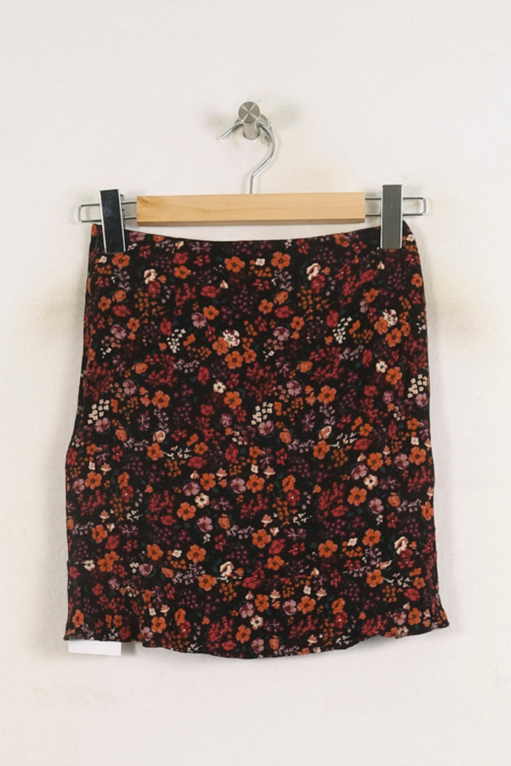 Jupe Noire et Fleurie - Taille XS/34 de la marque Petite Mendigote | PARAD78837 - Vendu par Paradigme - Image 4