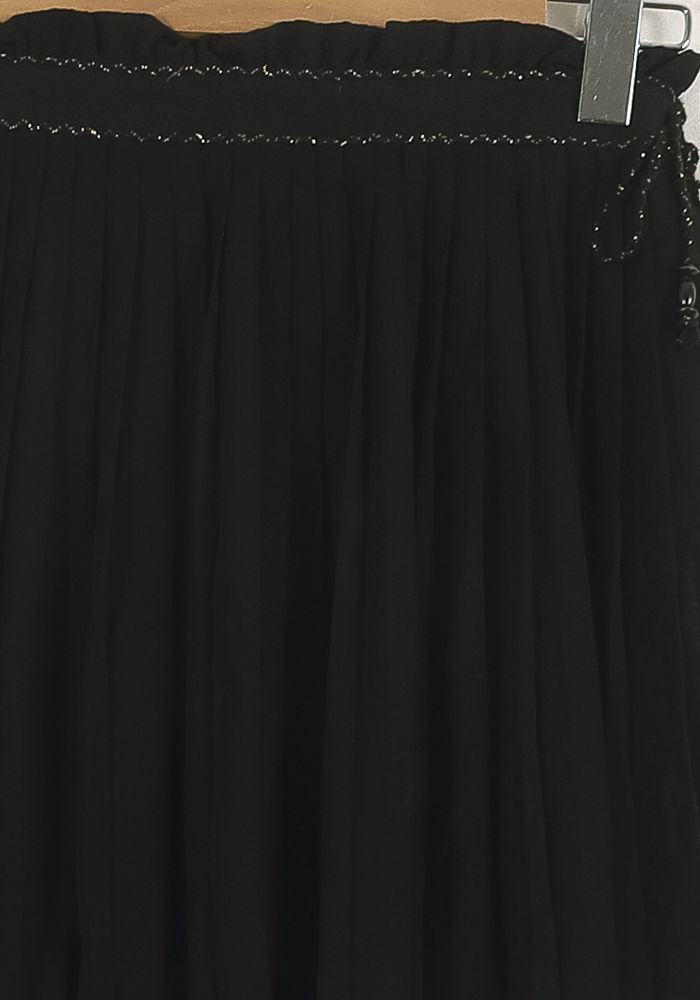 Jupe Plissée Noire - Taille S/36 de la marque Grace & Mila | PARAD78856 - Vendu par Paradigme - Image 3