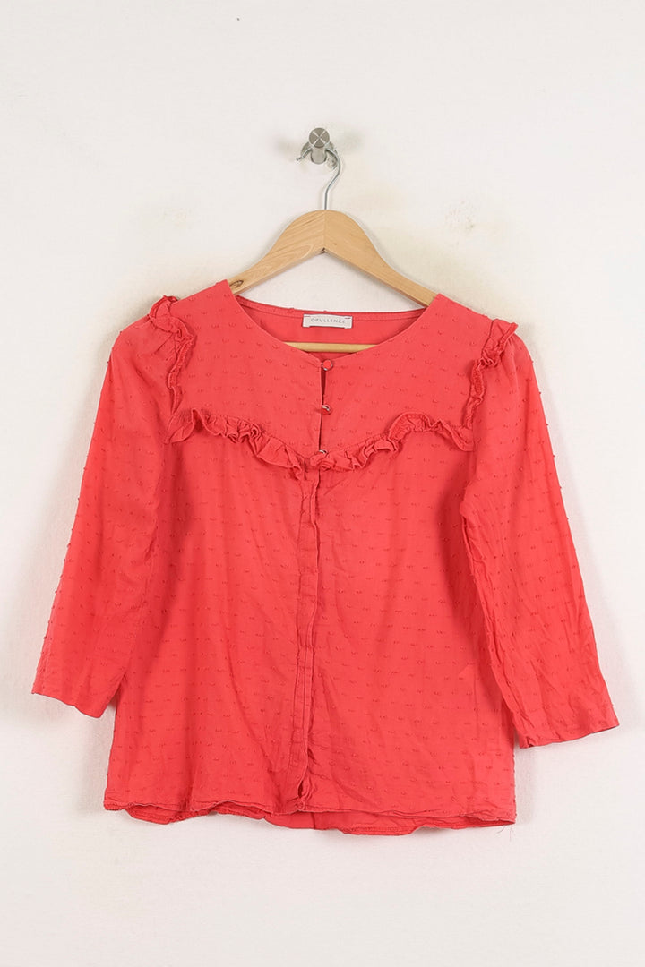 Blouse Rouge - Taille S/36 de la marque Opullence | PARAD78857 - Vendu par Paradigme - Image 2